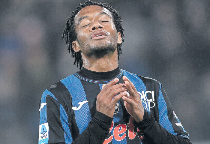 Juan Cuadrado, baja de Atalanta