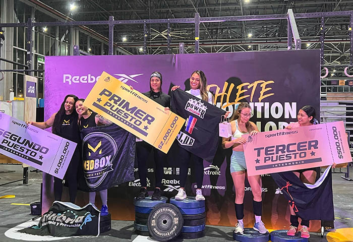 Samarias, campeones de Crossfit en Medellín