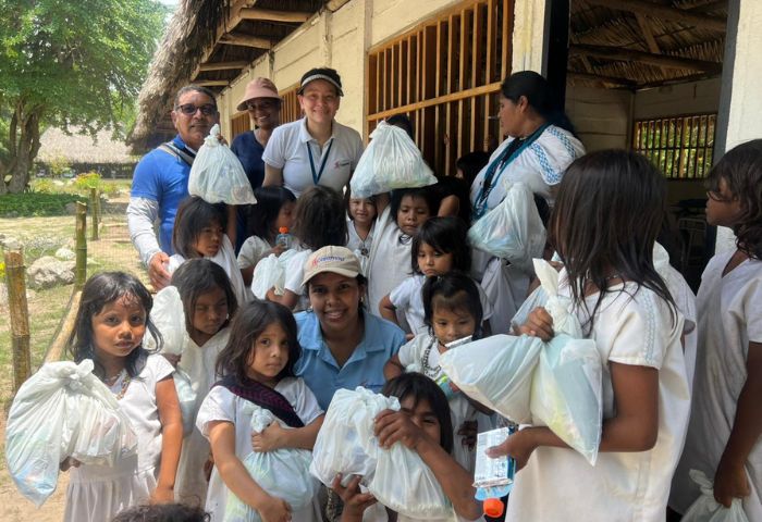 Cajamag brinda educación y nutrición a niños indígenas del Magdalena