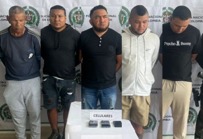 Gaula capturó a cinco extorsionistas de las Autodefensas de la Sierra