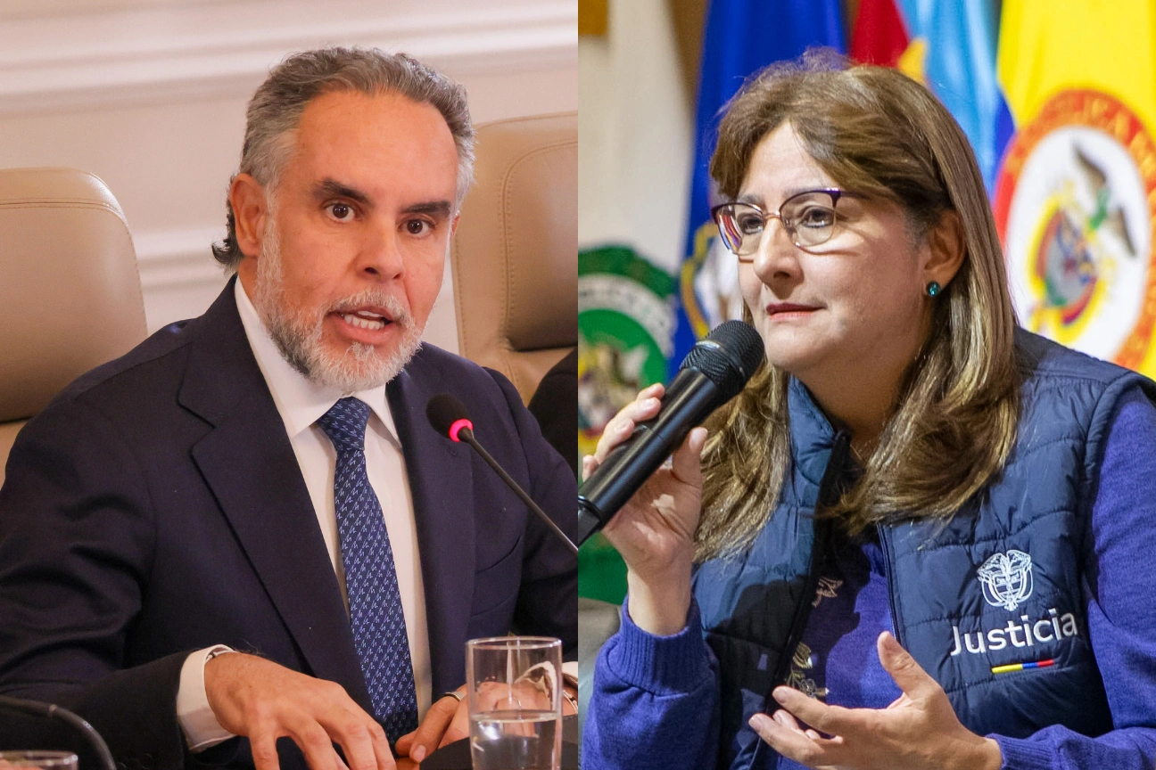 Benedetti vuelve y arremete contra su colega de Minjusticia
