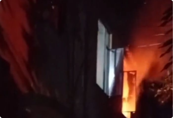 Incendio acabó con una casa, no hubo víctimas