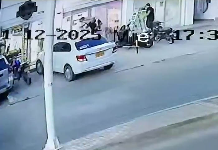 EN VIDEO: Banda asaltó y robó más de $50 millones a comerciante