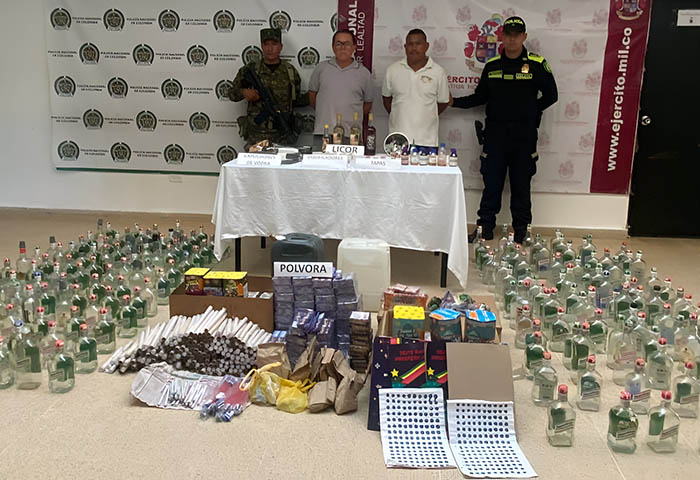 Desmantelada una fábrica de licor ´chimbo´