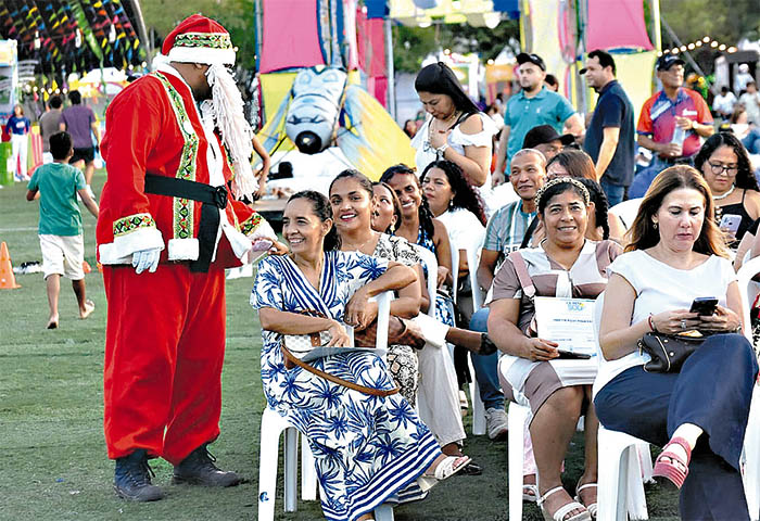 Polideportivo de la 22 reúne a las familias y afianza la Navidad