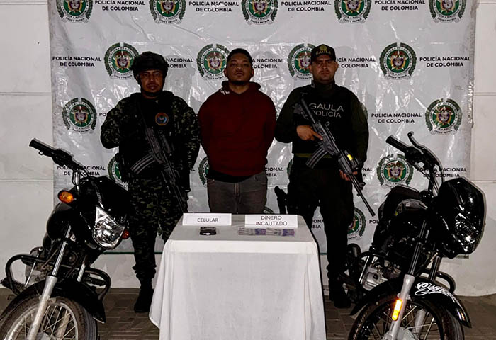 Capturados dos extorsionistas de ‘Los Pachencas’: uno es menor y exigían dinero a comerciantes