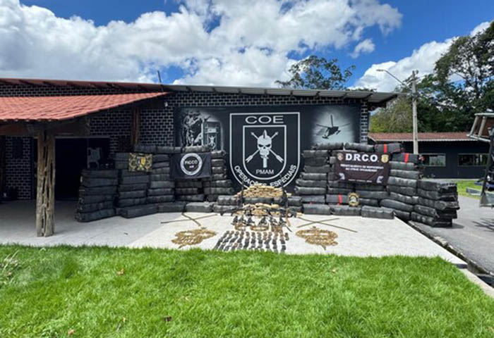 En zona fronteriza con Brasil incautan droga y más de 10 armas de fuego