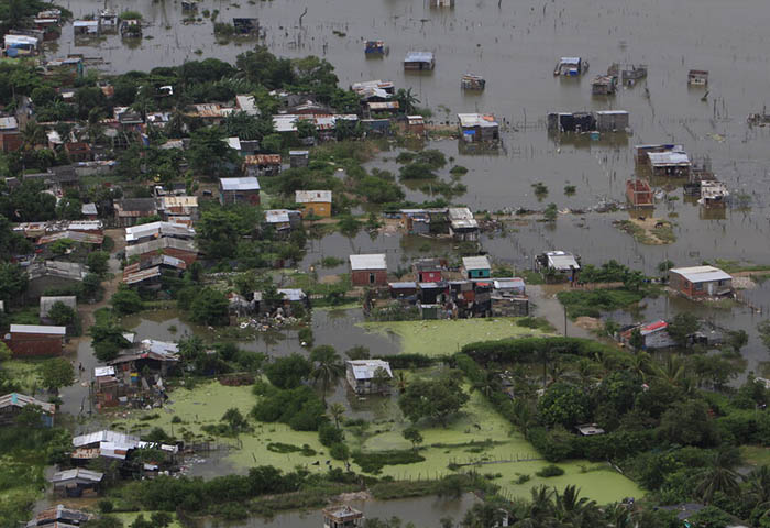 Alerta máxima en Córdoba por crecientes de los ríos Sinú, San Jorge y Canalete