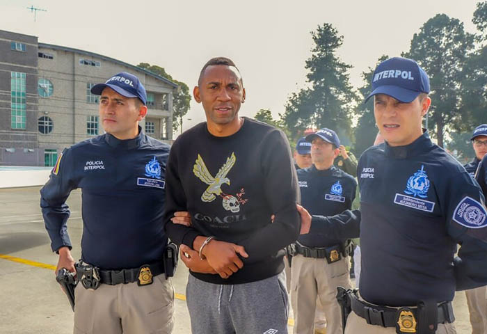 Quedó libre Jhon Viáfara, exjugador del once caldas tras ser extraditado