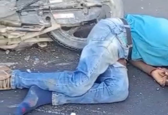 Otro bus ‘anafe’ chocó a motociclista y lo dejó en UCI