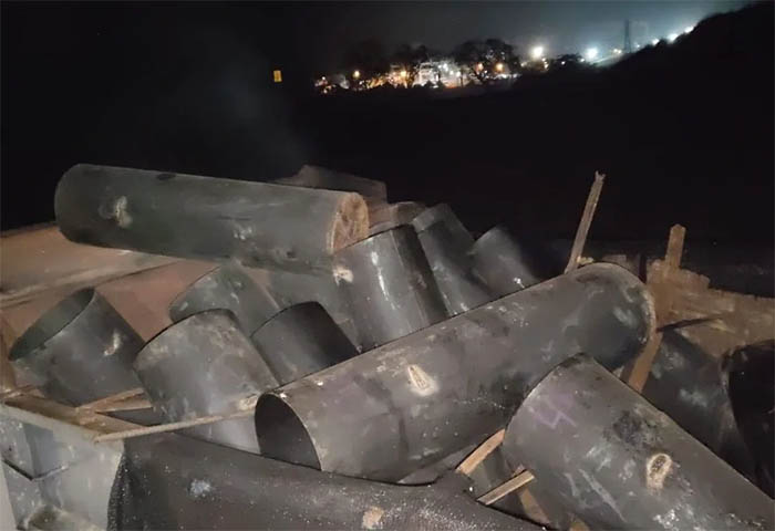Con rampas improvisadas en una volqueta, el ELN atacó al Ejército en Ocaña