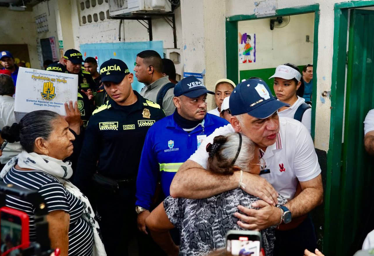 Alcaldía atiende a familias de las víctimas de la emergencia