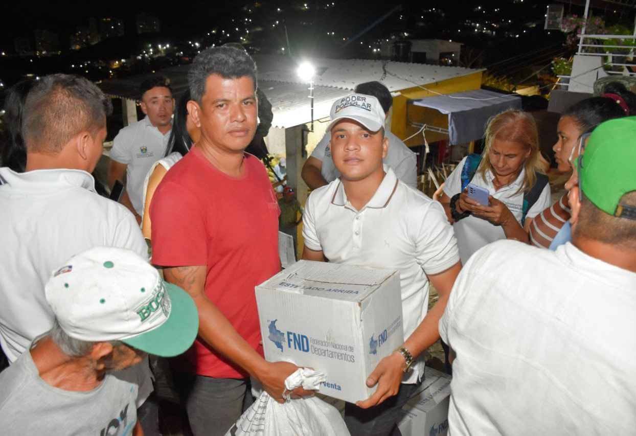 Federación Nacional de Departamentos respalda jornada de ayudas en Gaira