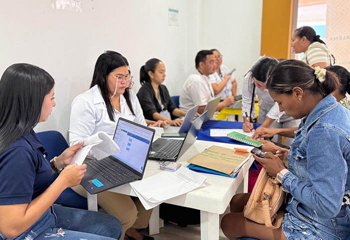 105 usuarios gestionaron sus trámites de salud en Aracataca