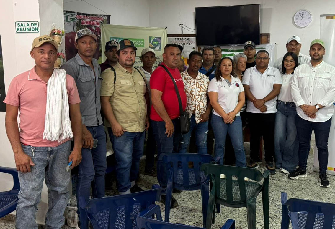 Socializan ante el Comité Ganadero del Magdalena iniciativa para 250 productores