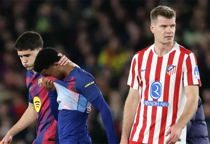 Atlético de Madrid vencio en el marcador global al Barcelona y disputará la final de la Copa del Rey