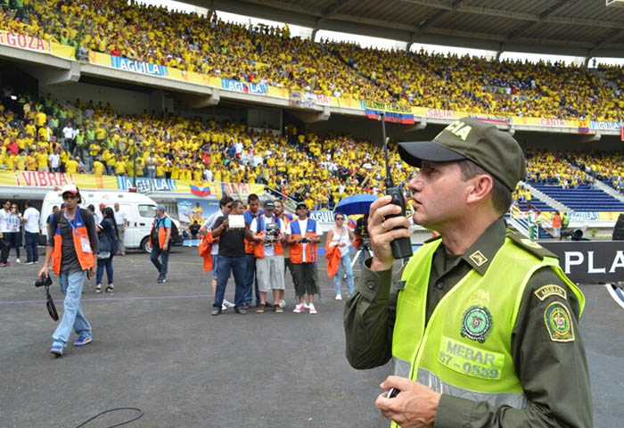 Consejo de estado: la policía es insustituible en los estadios