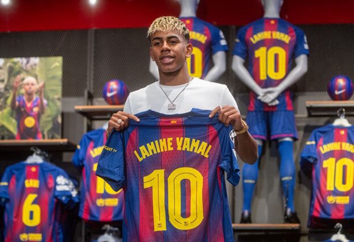 Lamine Yamal no terminará temporada con el Barcelona, pero llega al mundial