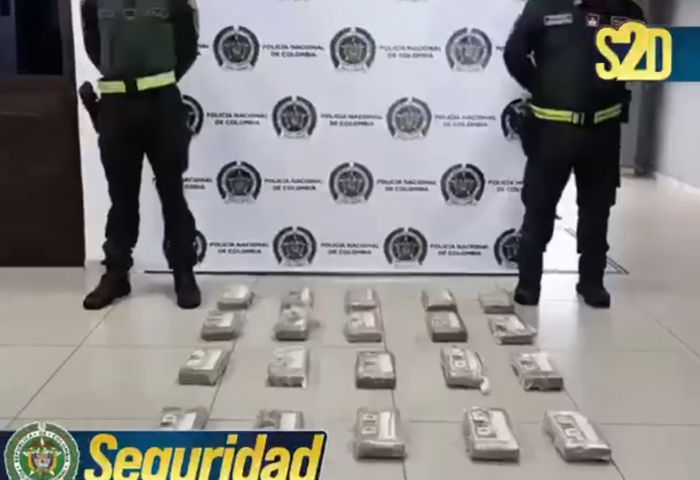 Incautaron 62 kilos de cocaína de ‘Los Pachencas’ que iban rumbo a Europa