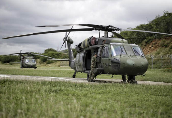 Helicóptero de la Fuerza Aeroespacial sufre falla y obliga cierre del aeropuerto Alfonso López en Valledupar