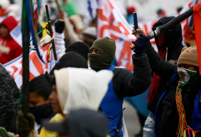 Las fuerzas de seguridad de Bolivia intentan desbloquear la paz