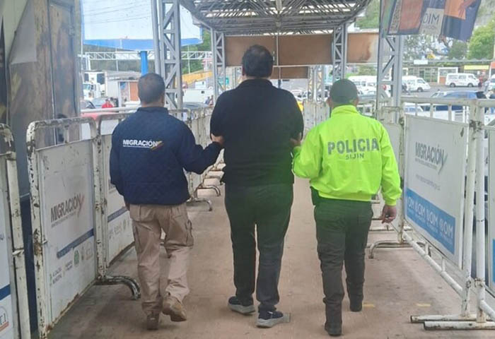 Expulsan en ipiales a ciudadano ecuatoriano con circular azul de Interpol