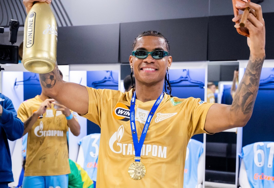 Wilmar Barrios, campeón de la Liga de Rusia