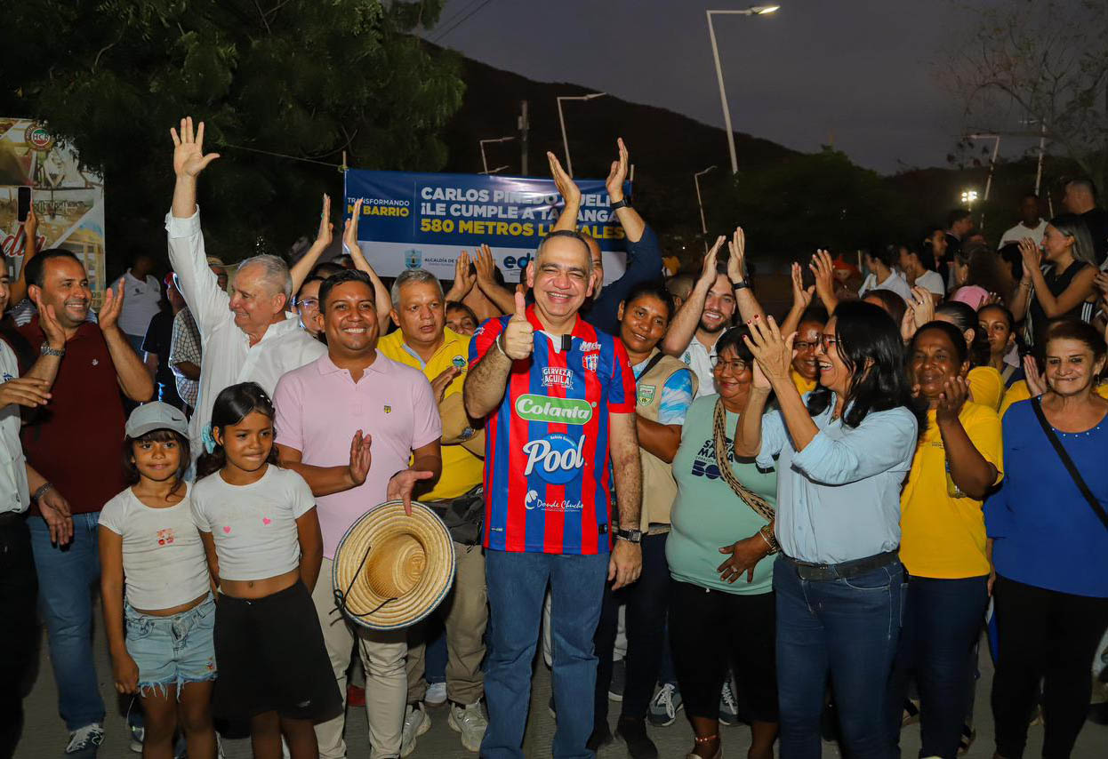 Alcaldía entregó una nueva vía a Taganga