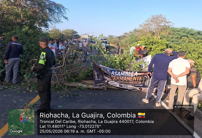 Bloqueos en La Guajira: comunidades indígenas rechazan decreto de la Línea Negra