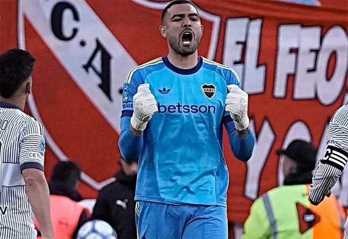 Álvaro Montero fue figura en la victoria de Boca