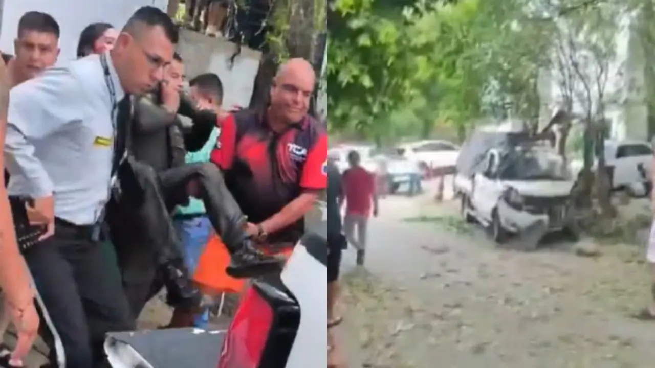 Ataque con explosivos cerca de la Dian en Cúcuta dejó cuatro uniformados heridos