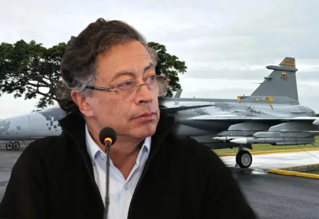 Abren investigación a Petro por presuntas irregularidades en compra de aviones Gripen