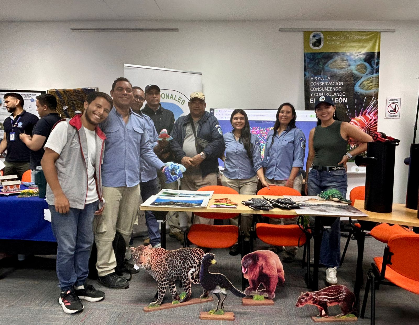Presentan riqueza ambiental caribeña en paneles y experiencias inmersivas